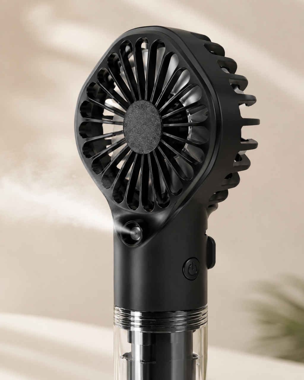 Rocío | Ventilador de mano con pulverizador