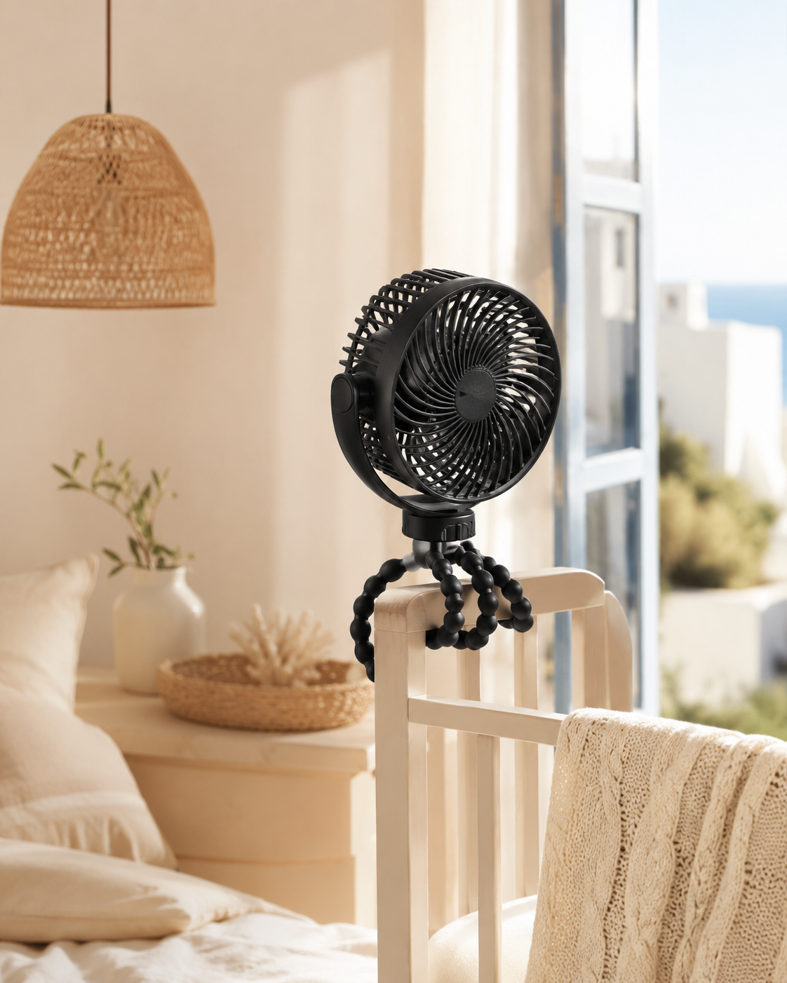 Brisa | Ventilador flexible para cochecito de bebé