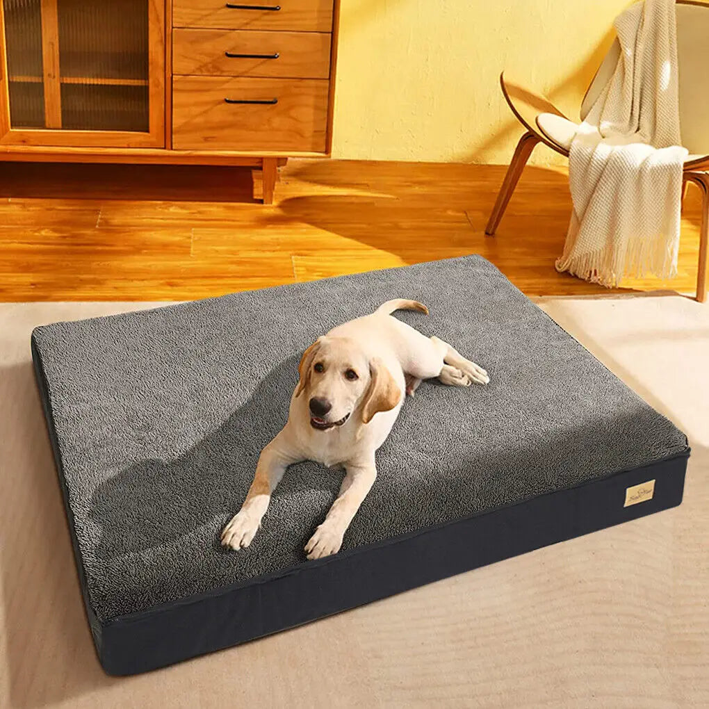 Cama ortopédica de espuma viscoelástica para perro - ESTIORA Mascotas